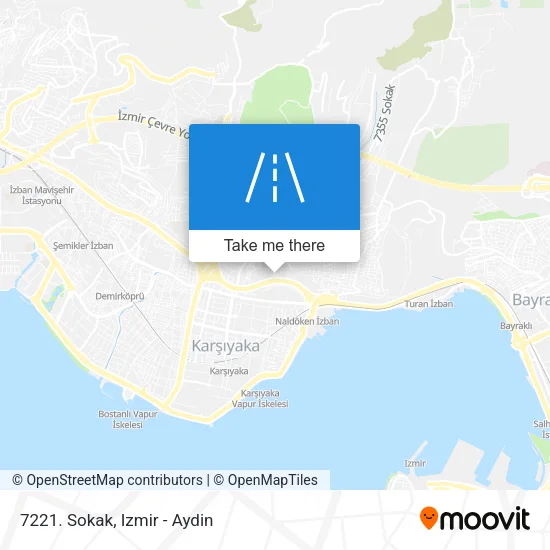 7221. Sokak map