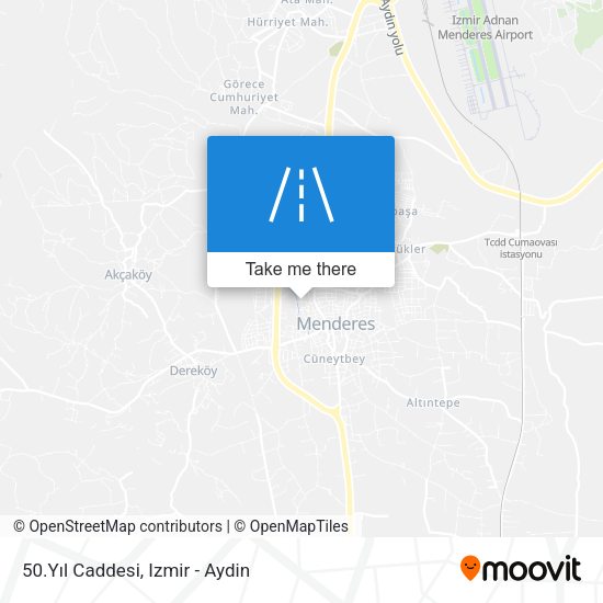 50.Yıl Caddesi map