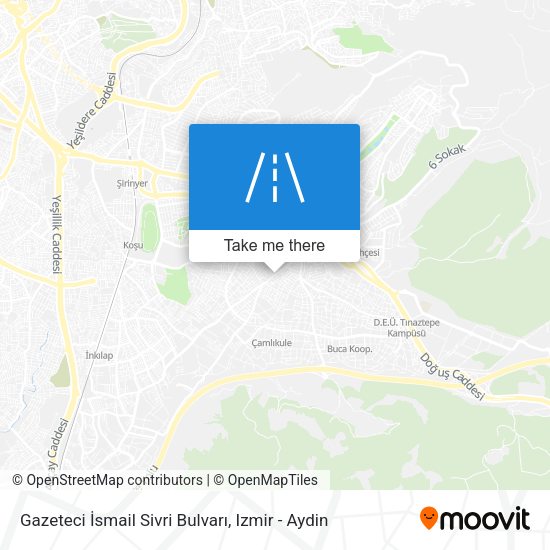 Gazeteci İsmail Sivri Bulvarı map