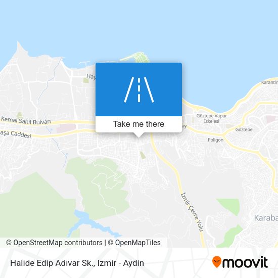 Halide Edip Adıvar Sk. map
