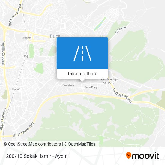 200/10 Sokak map