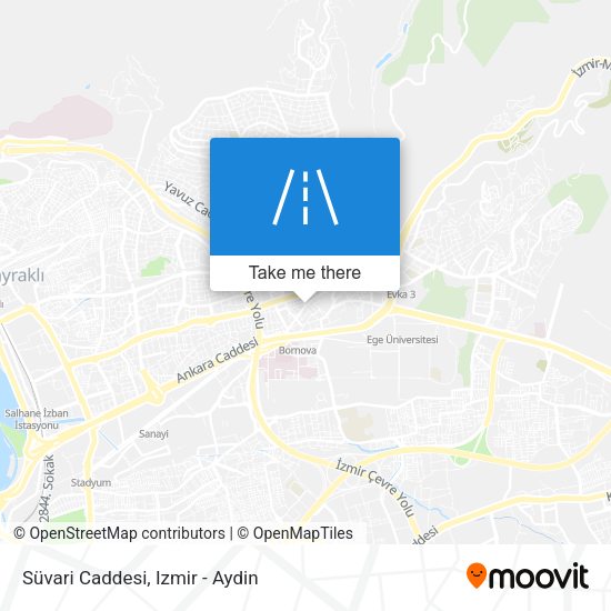 Süvari Caddesi map