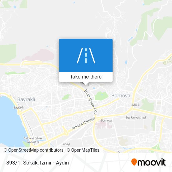 893/1. Sokak map