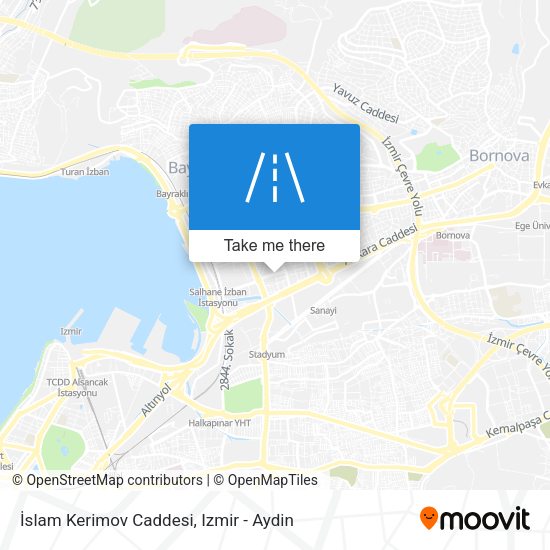 İslam Kerimov Caddesi map