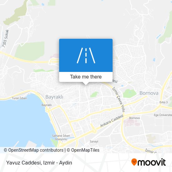 Yavuz Caddesi map