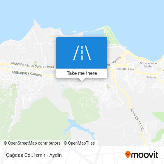 Çağdaş Cd. map