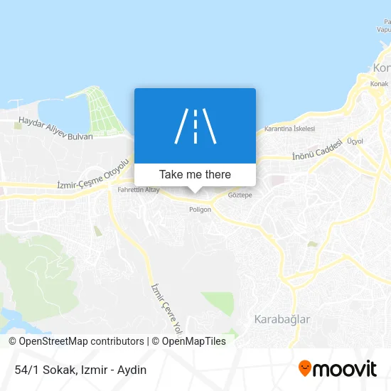 54/1 Sokak map
