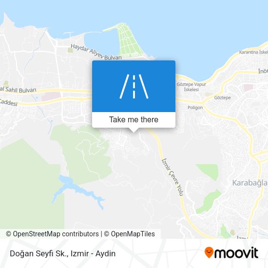 Doğan Seyfi Sk. map