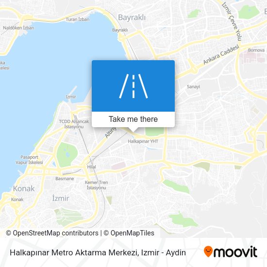Halkapınar Metro Aktarma Merkezi map