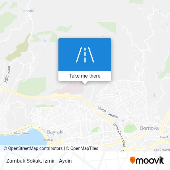 Zambak Sokak map
