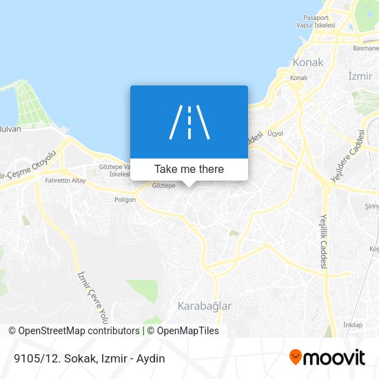9105/12. Sokak map