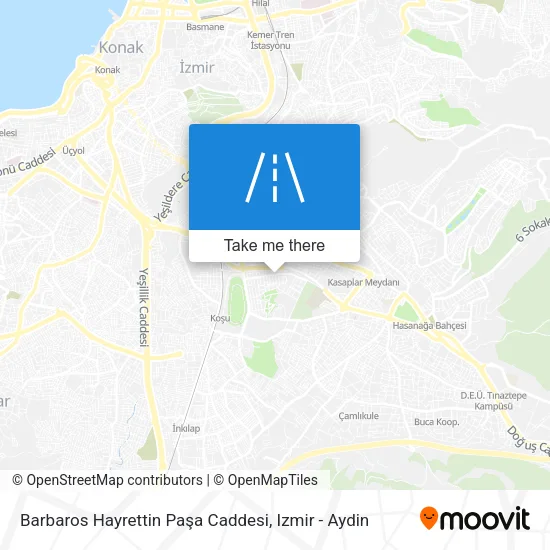 Barbaros Hayrettin Paşa Caddesi map