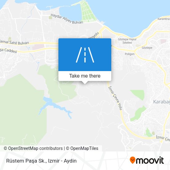 Rüstem Paşa Sk. map