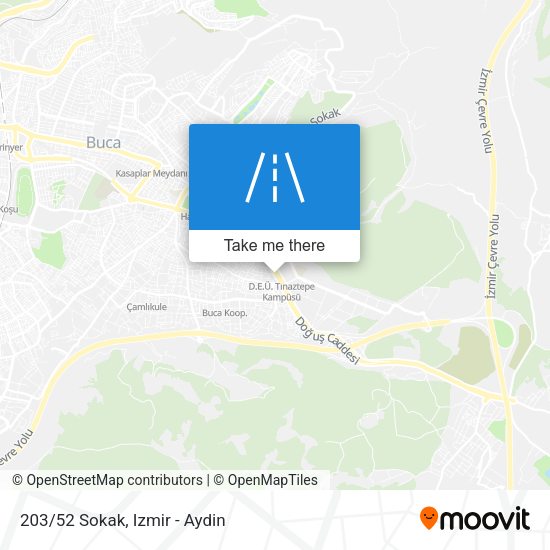 203/52 Sokak map