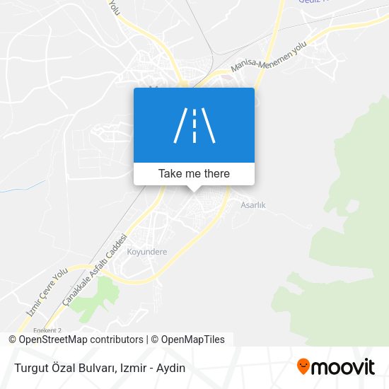 Turgut Özal Bulvarı map