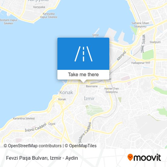 Fevzi Paşa Bulvarı map