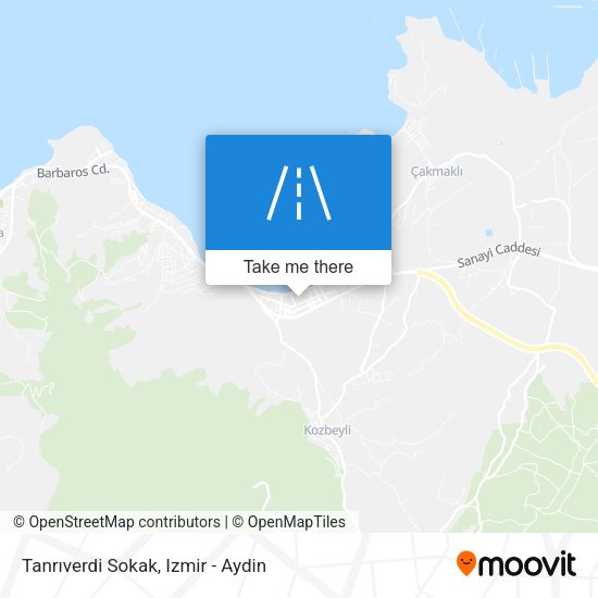 Tanrıverdi Sokak map