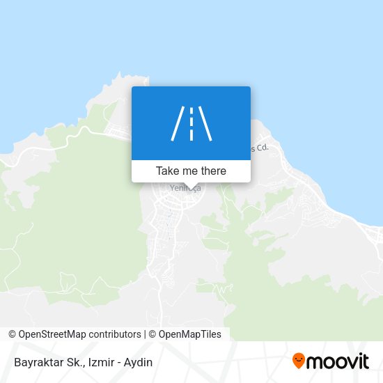 Bayraktar Sk. map