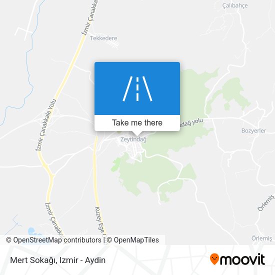 Mert Sokağı map