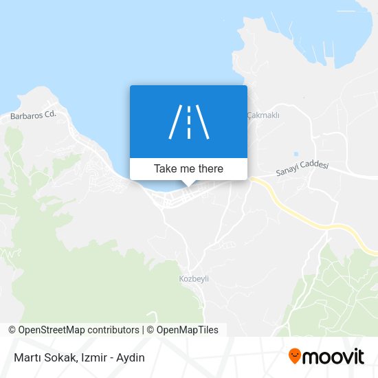 Martı Sokak map