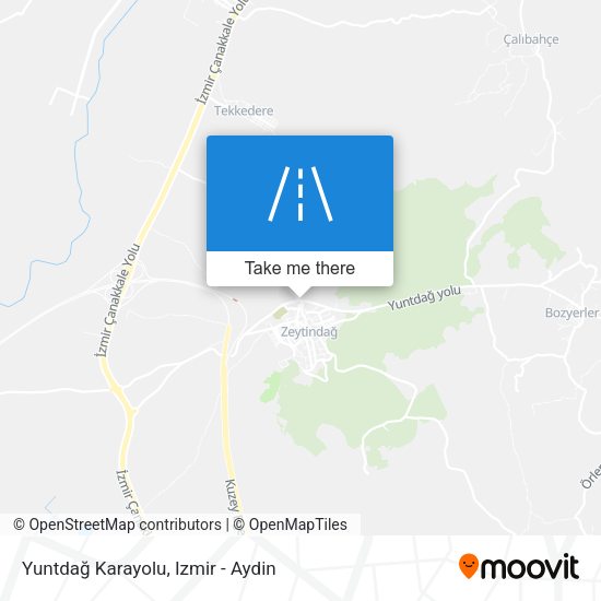 Yuntdağ Karayolu map