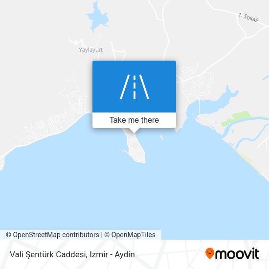 Vali Şentürk Caddesi map