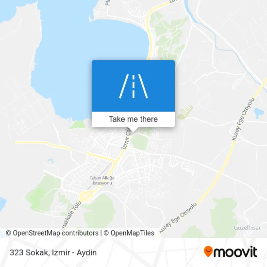 323 Sokak map