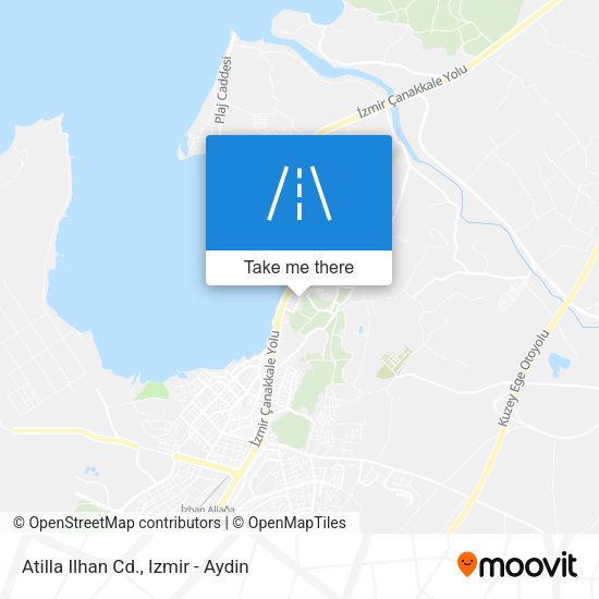 Atilla Ilhan Cd. map