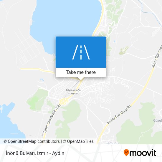 İnönü Bulvarı map