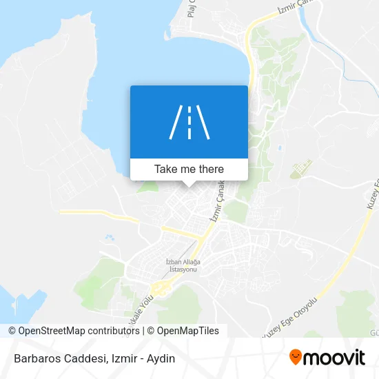 Barbaros Caddesi map