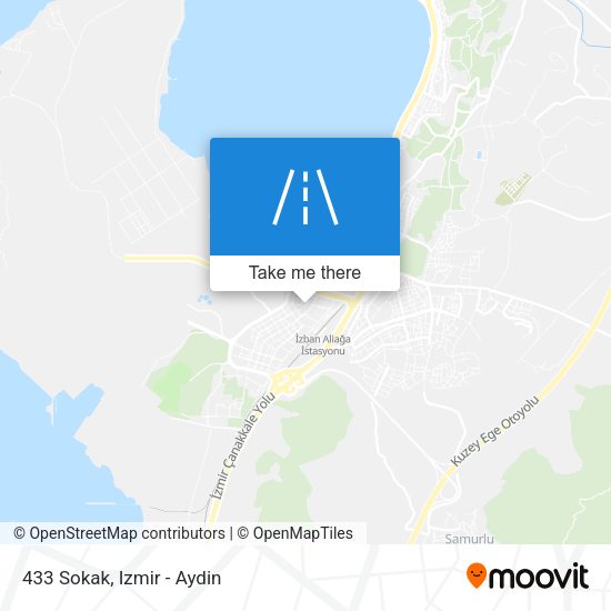 433 Sokak map