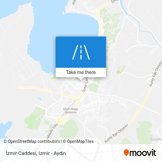 İzmir Caddesi map
