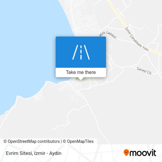 Evrim Sitesi map