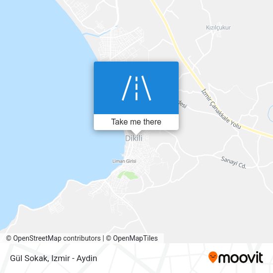 Gül Sokak map