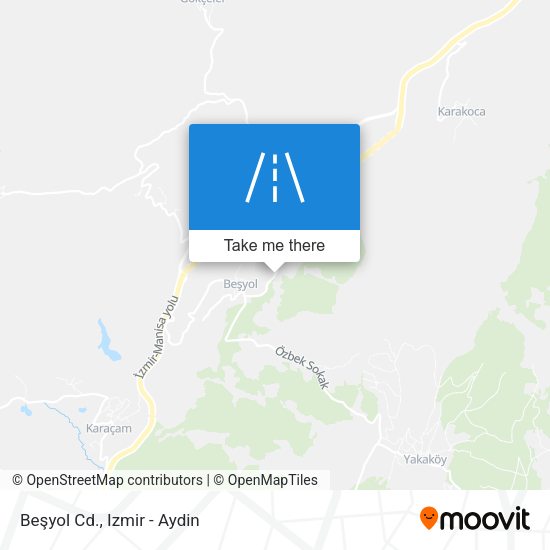 Beşyol Cd. map