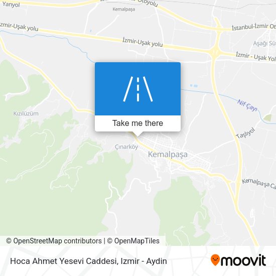 Hoca Ahmet Yesevi Caddesi map