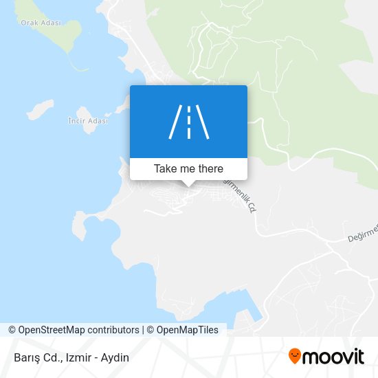 Barış Cd. map