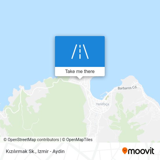 Kızılırmak Sk. map