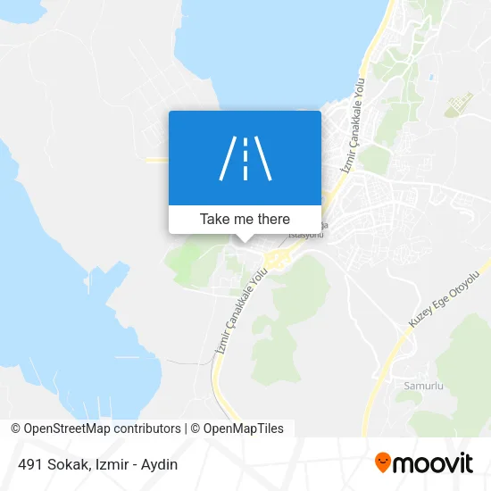 491 Sokak map