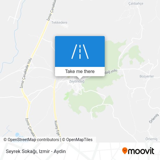 Seyrek Sokağı map