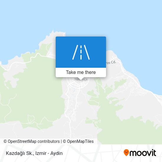 Kazdağlı Sk. map