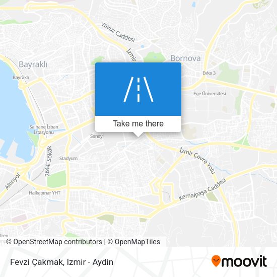 Fevzi Çakmak map