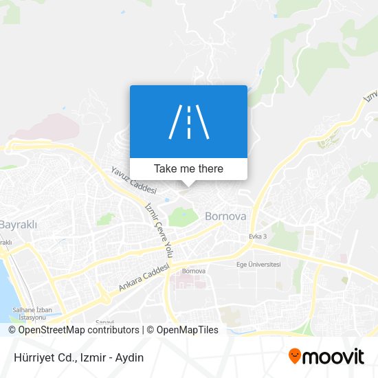 Hürriyet Cd. map