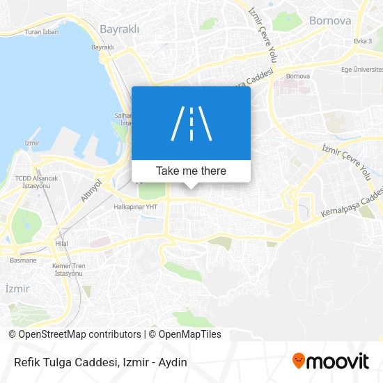 Refik Tulga Caddesi map
