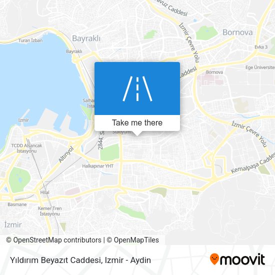 Yıldırım Beyazıt Caddesi map
