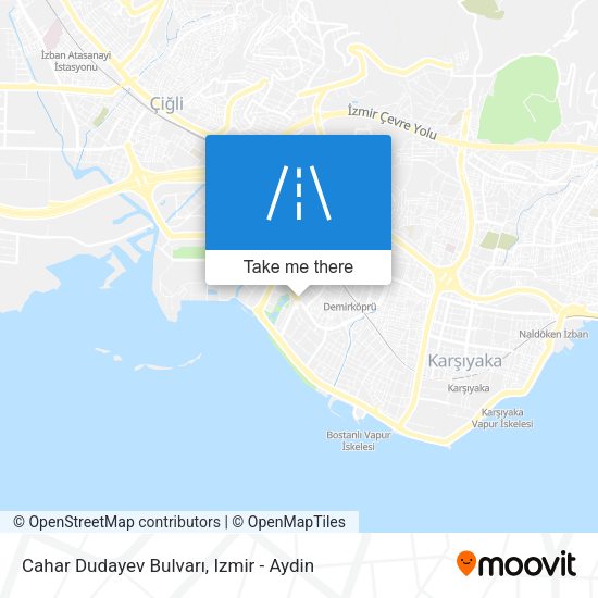 Cahar Dudayev Bulvarı map