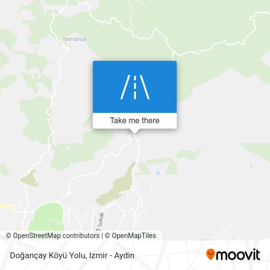 Doğançay Köyü Yolu map