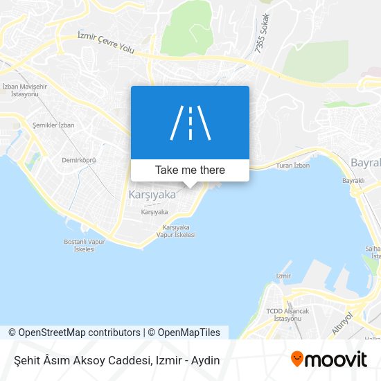 Şehit Âsım Aksoy Caddesi map