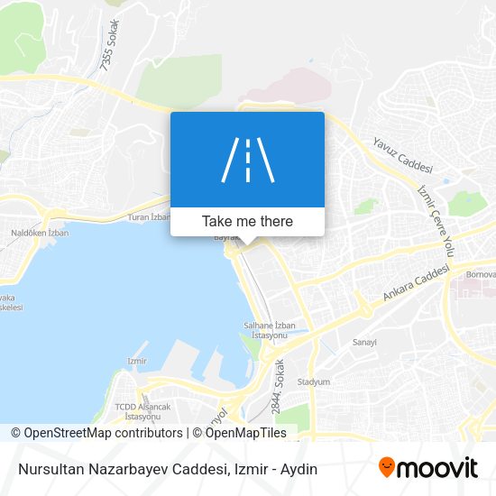 Nursultan Nazarbayev Caddesi map