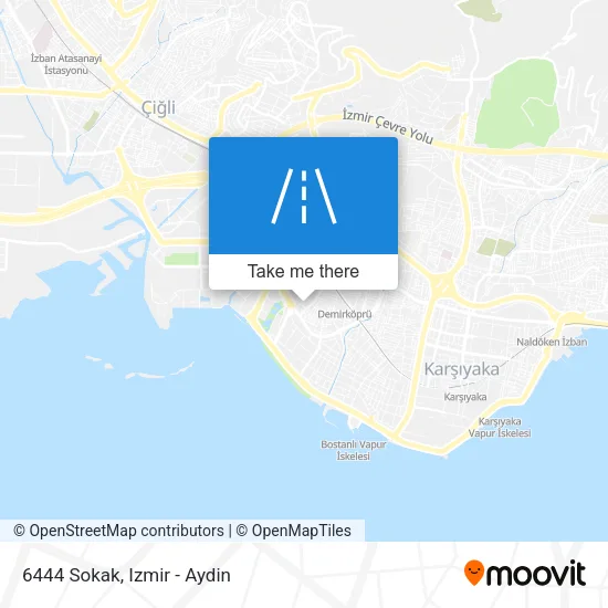 6444 Sokak map